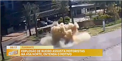 Explosões continuam.