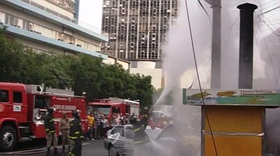 Atua&ccedil;&atilde;o dos bombeiros.