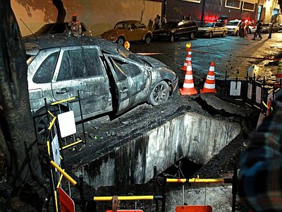 Explos&otilde;es continuam em SP.